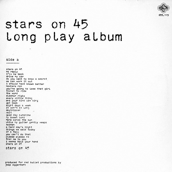 STARS ON 45 - LONG PLAY ALBUM - Kliknutm na obrzek zavete